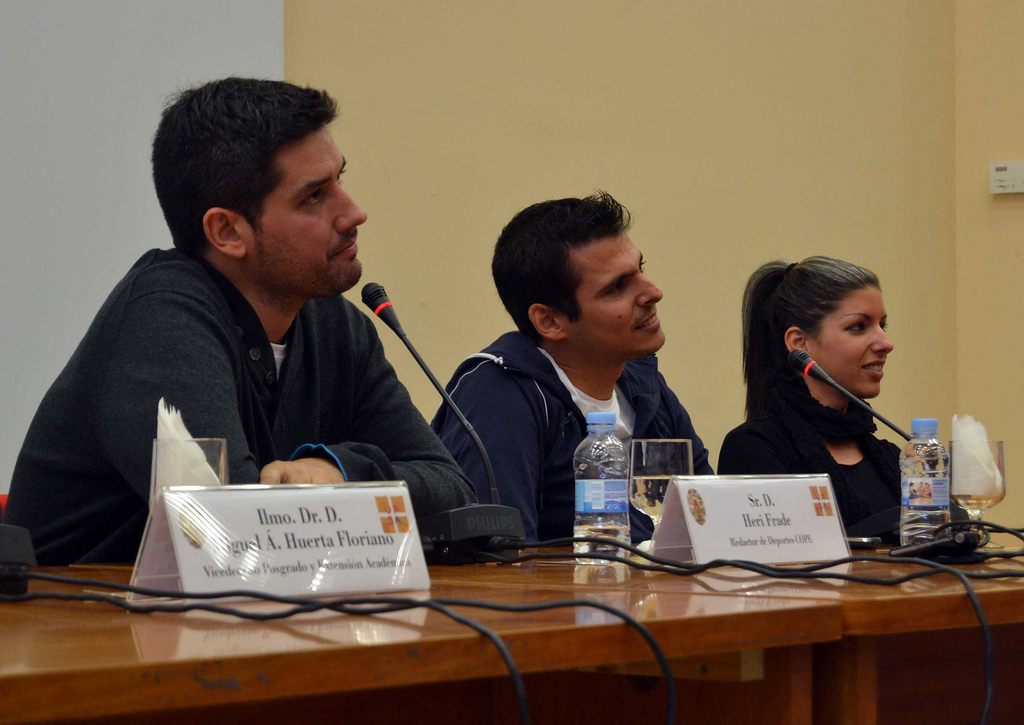 Charla - Coloquio en la Facultad de Comunicación de la UPSA (Salamanca, Octubre 2011)
