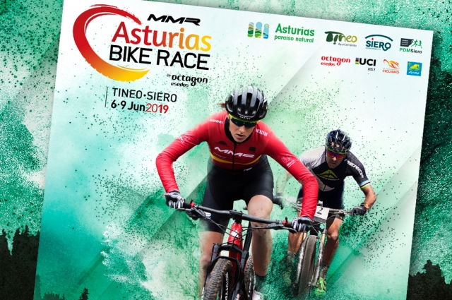 Cartel anunciador de la Asturias Bike Race 2019